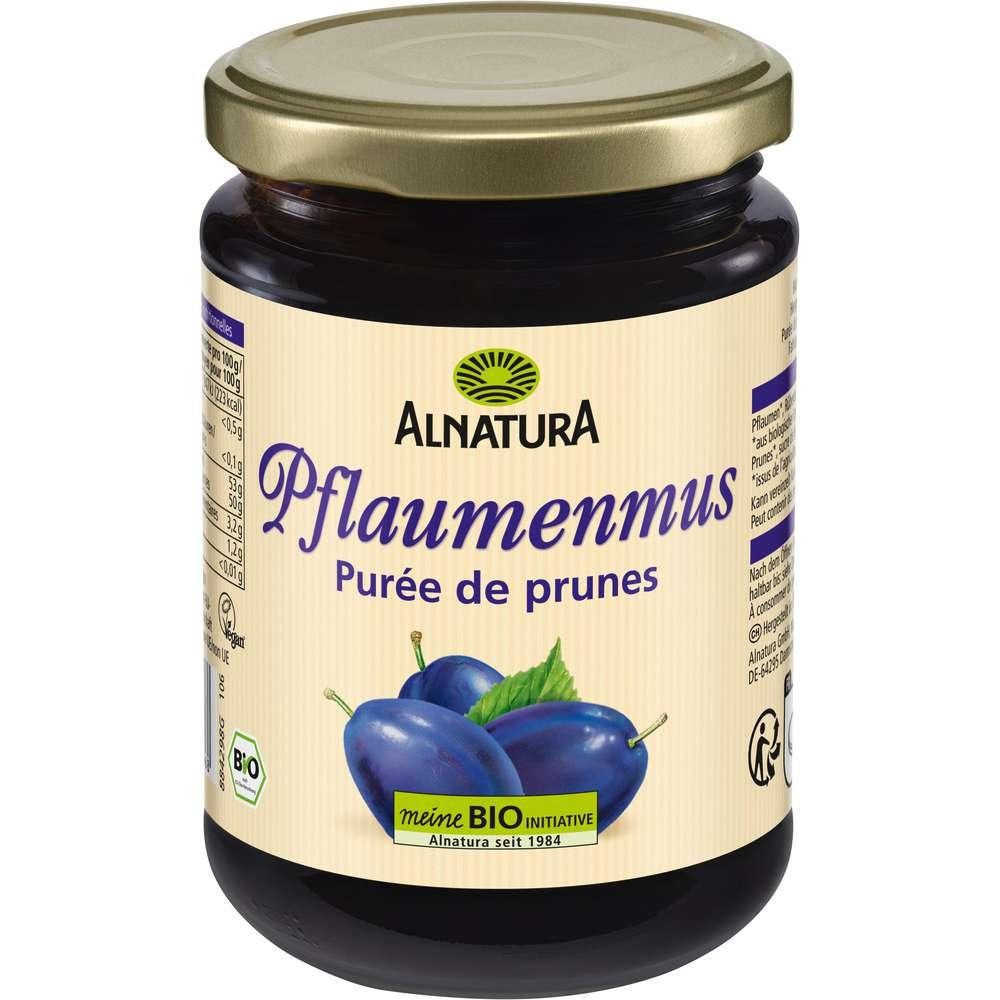 Organic fruit spread, plum jam