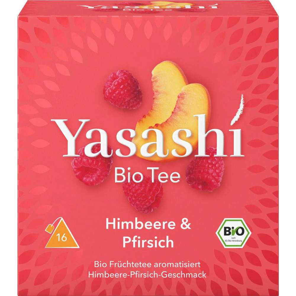 Organic fruit tea, raspberry-peach