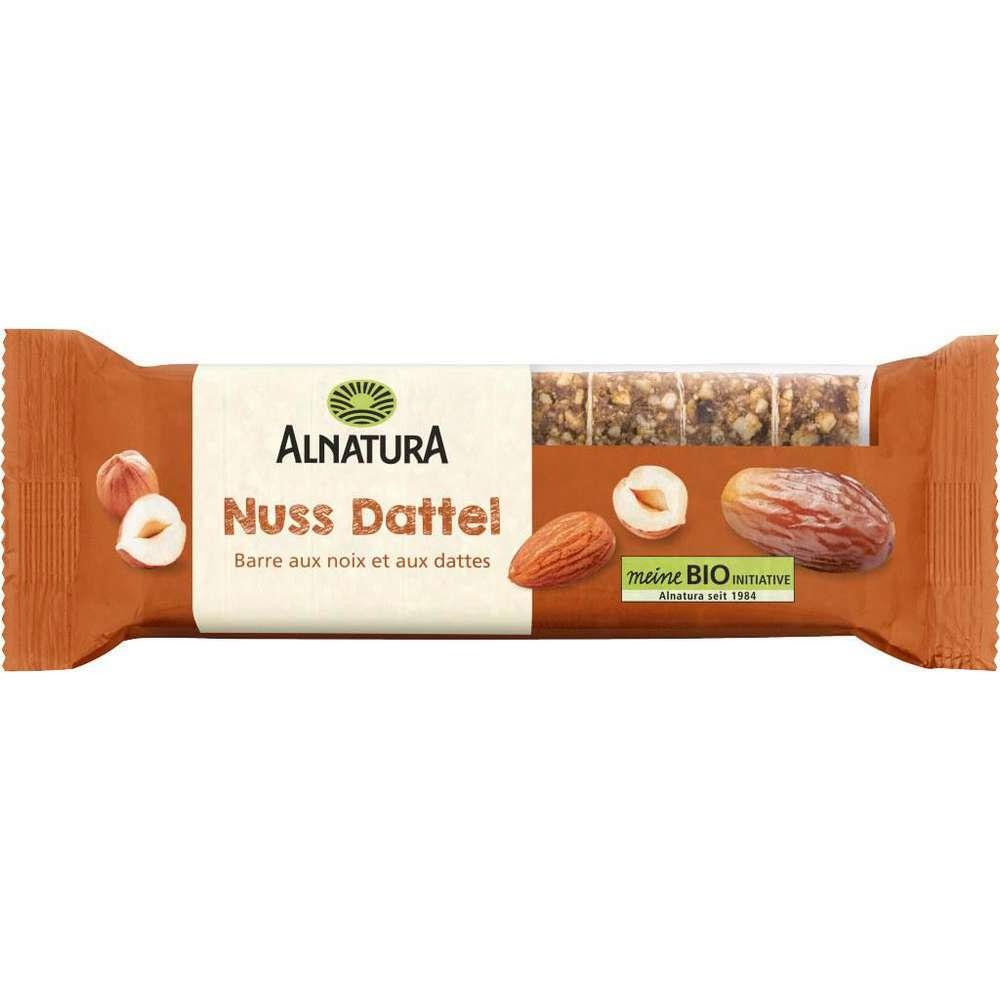 Organic fruit slice, nut-date