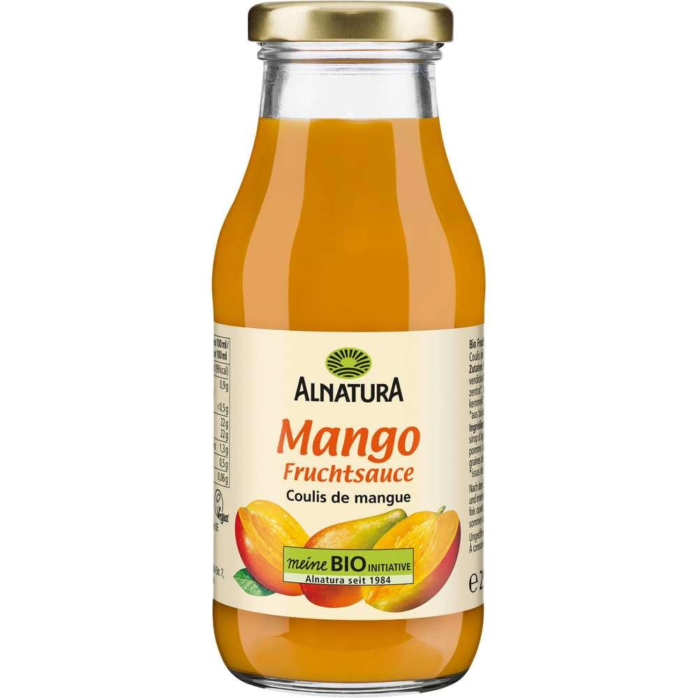 Organic fruit sauce, mango