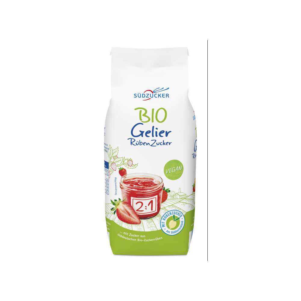Organic gelling beet sugar