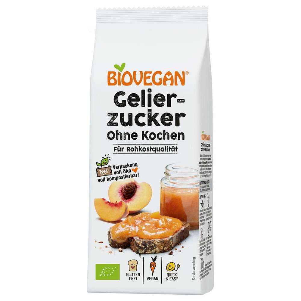 Organic gelling sugar, no cooking