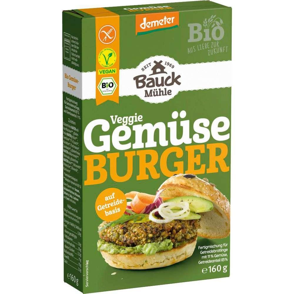 Organic vegetable burger