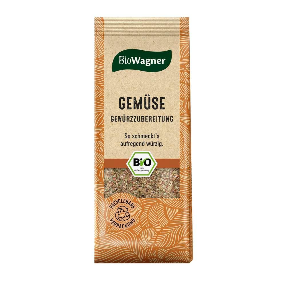 Organic vegetable spice preparation