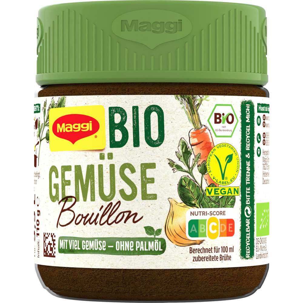 Organic vegetable bouillon