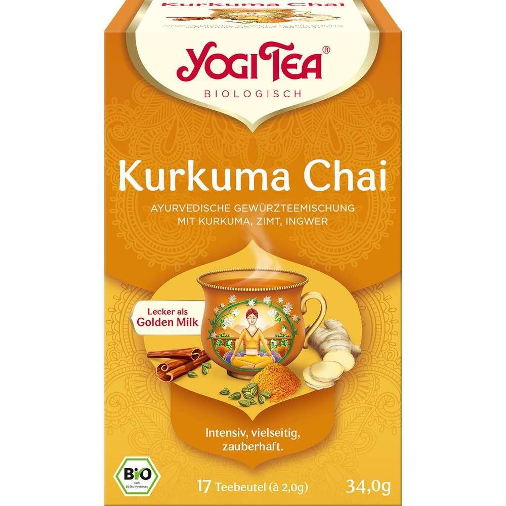 Organic spice tea turmeric chai