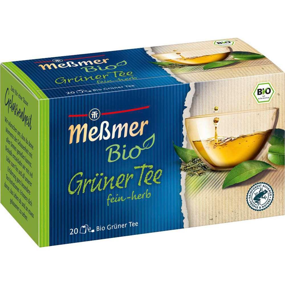 Organic green tea, slightly bitter