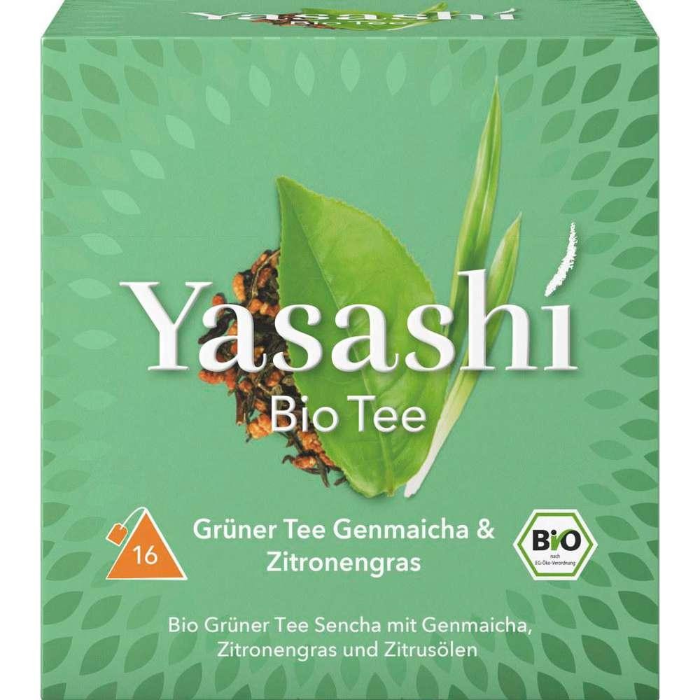 Organic green tea, Genmaicha lemongrass