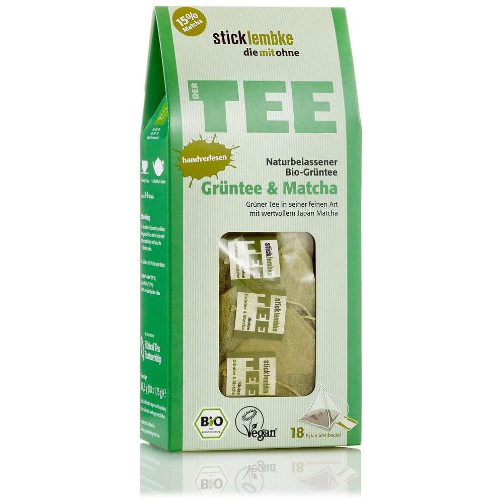 Organic Green Tea, The Tea, with Matcha