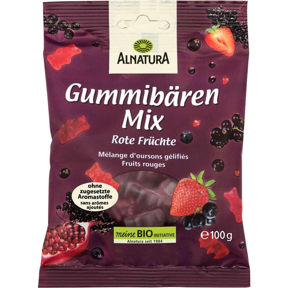 Organic Gummi Bear Mix, Red Fruits