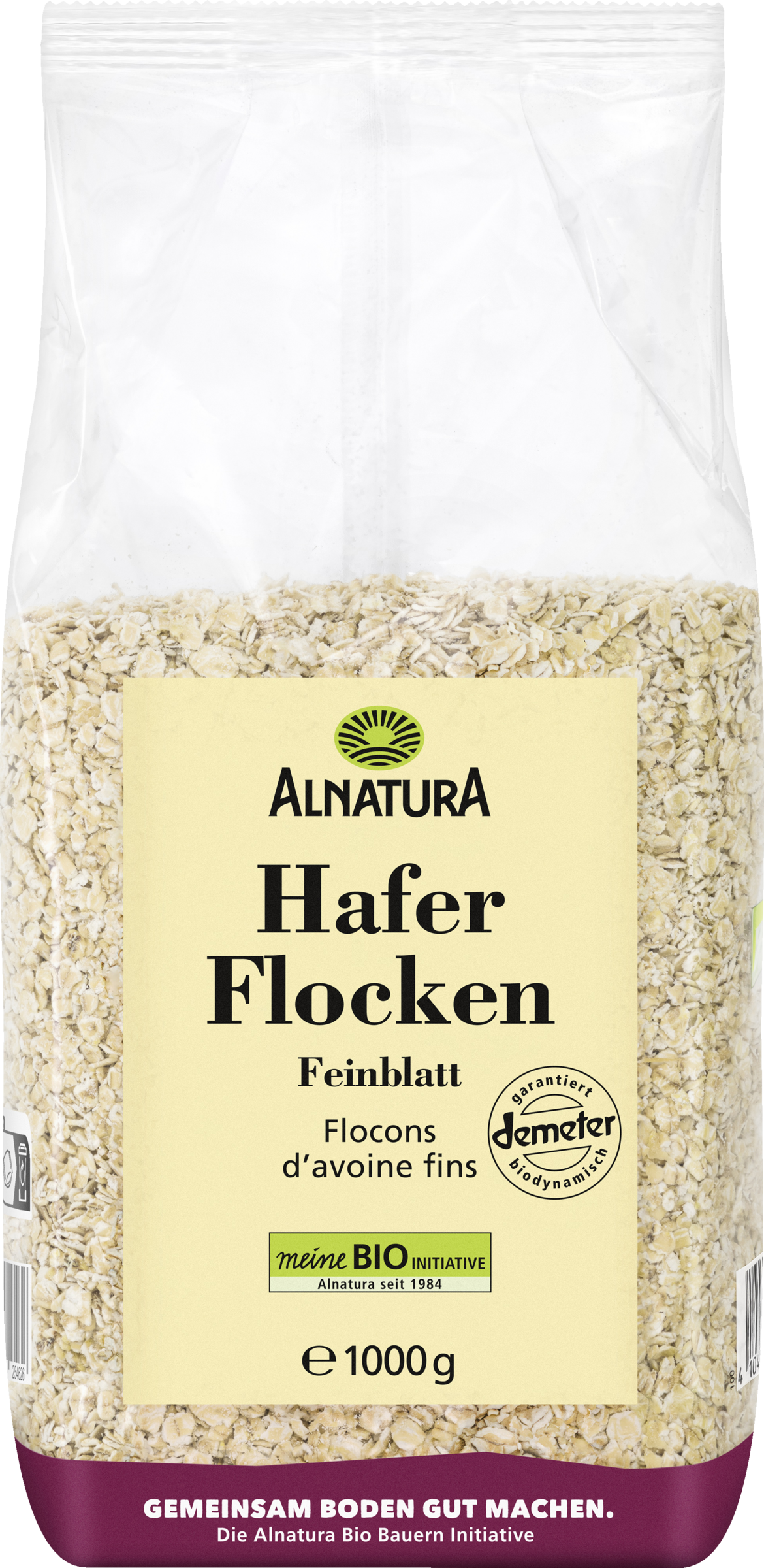 Organic fine leaf oat flakes