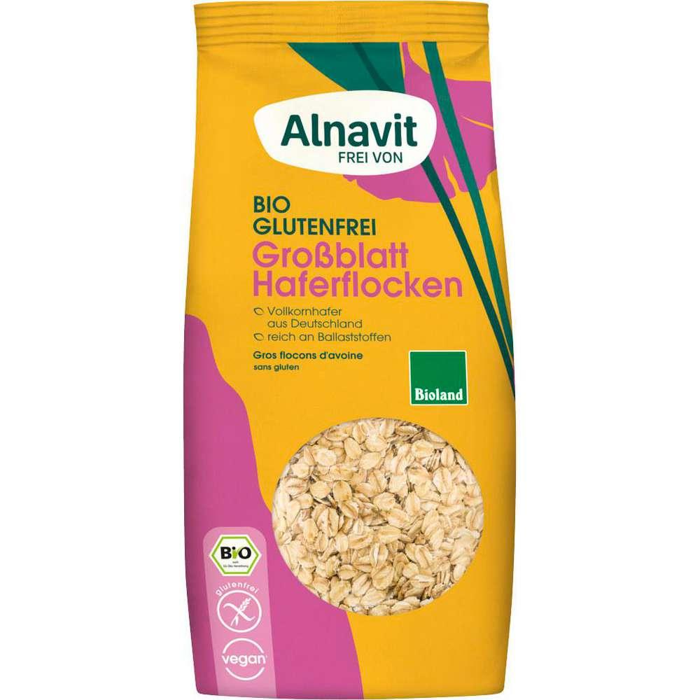 Organic oat flakes, large leaf