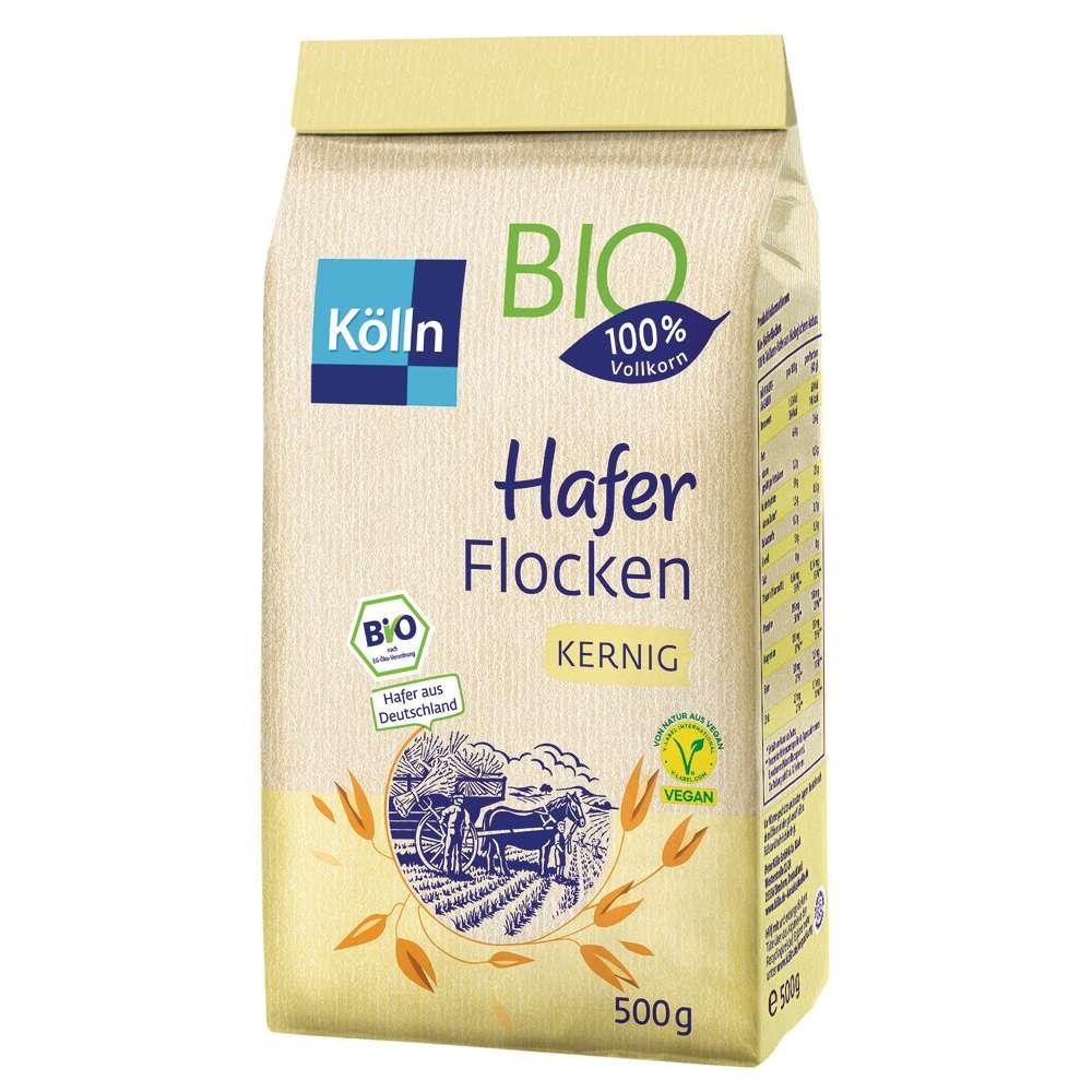 Organic oat flakes, wholemeal