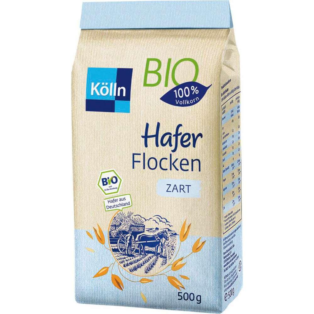 Organic oat flakes, fine