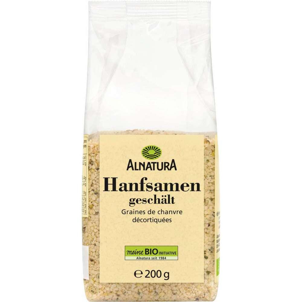 Organic hemp seeds, peeled