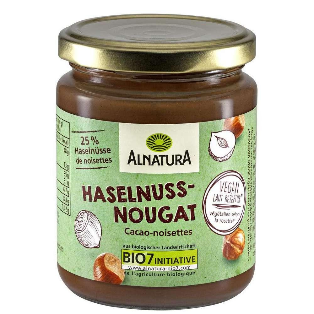 Organic hazelnut nougat cream