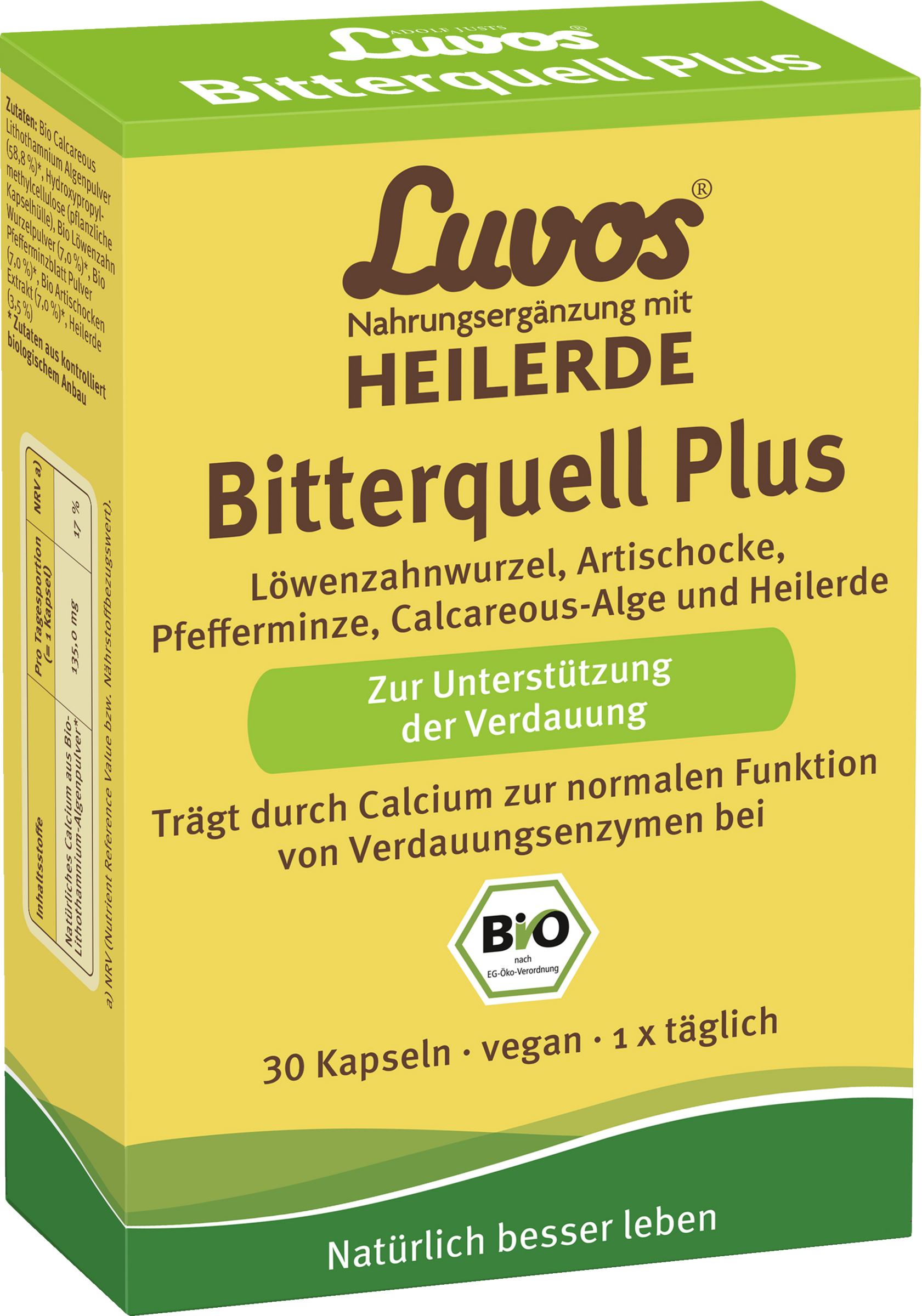 Luvos Organic healing clay Bitterquell Plus