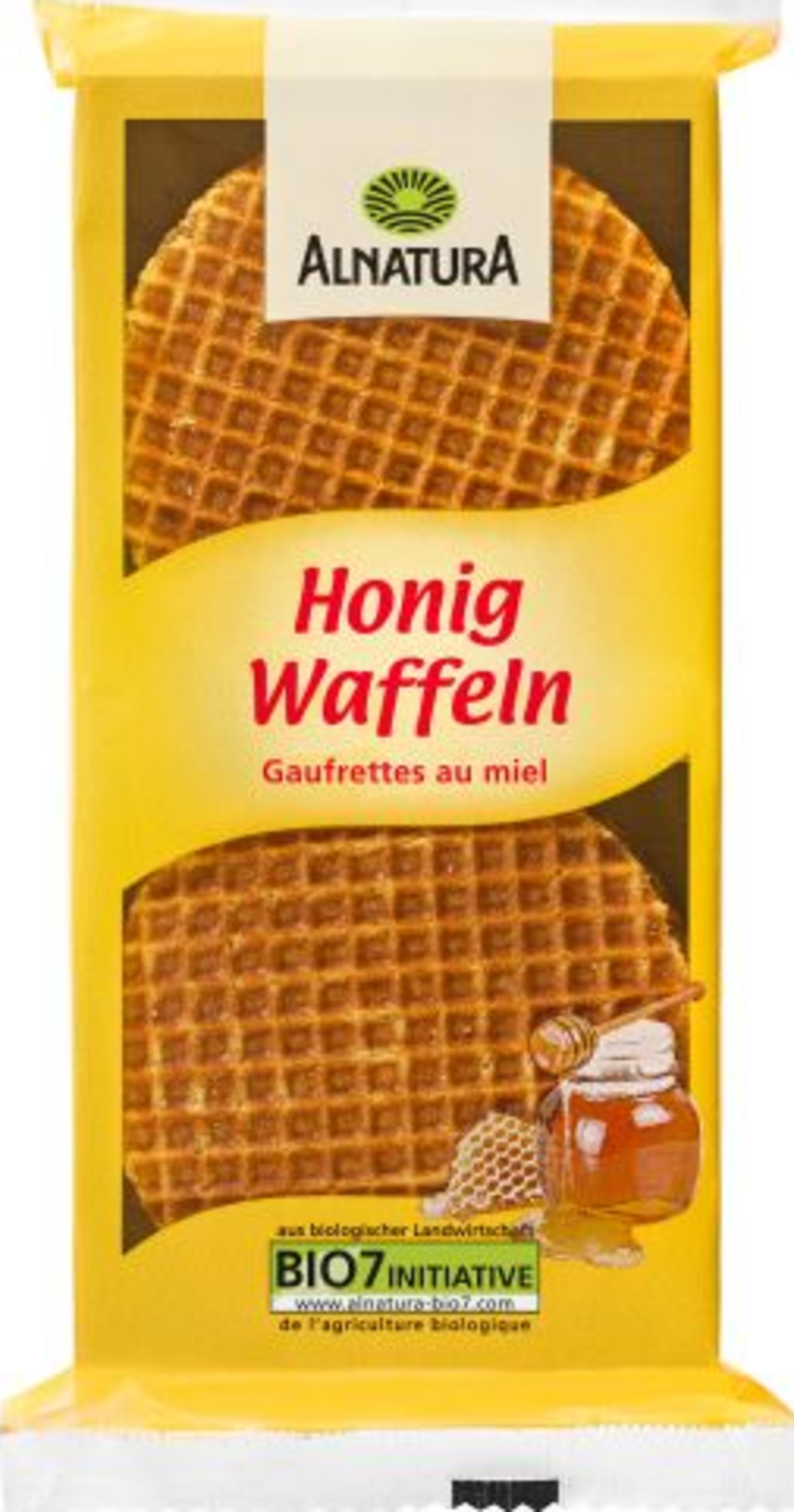 Organic honey waffles