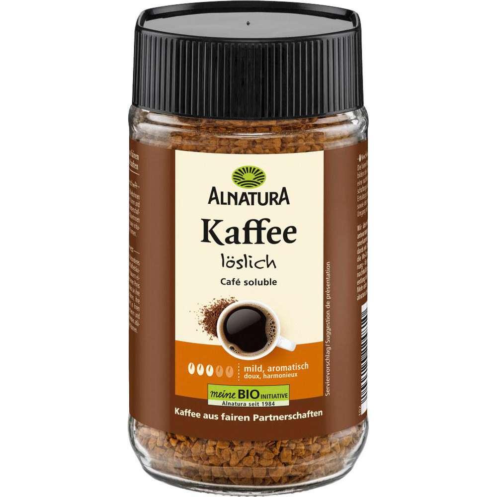 Organic instant coffee