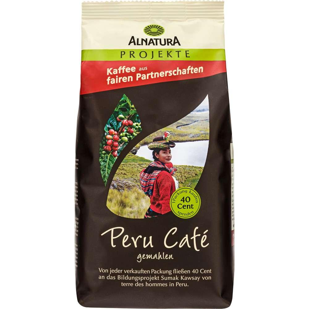 Organic Peruvian coffee, ground