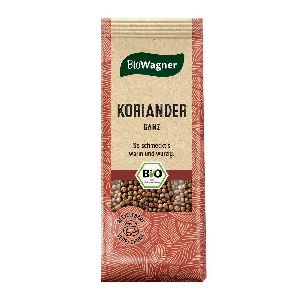 Organic coriander whole