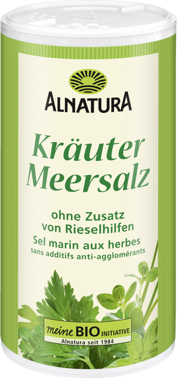 Organic herbal sea salt