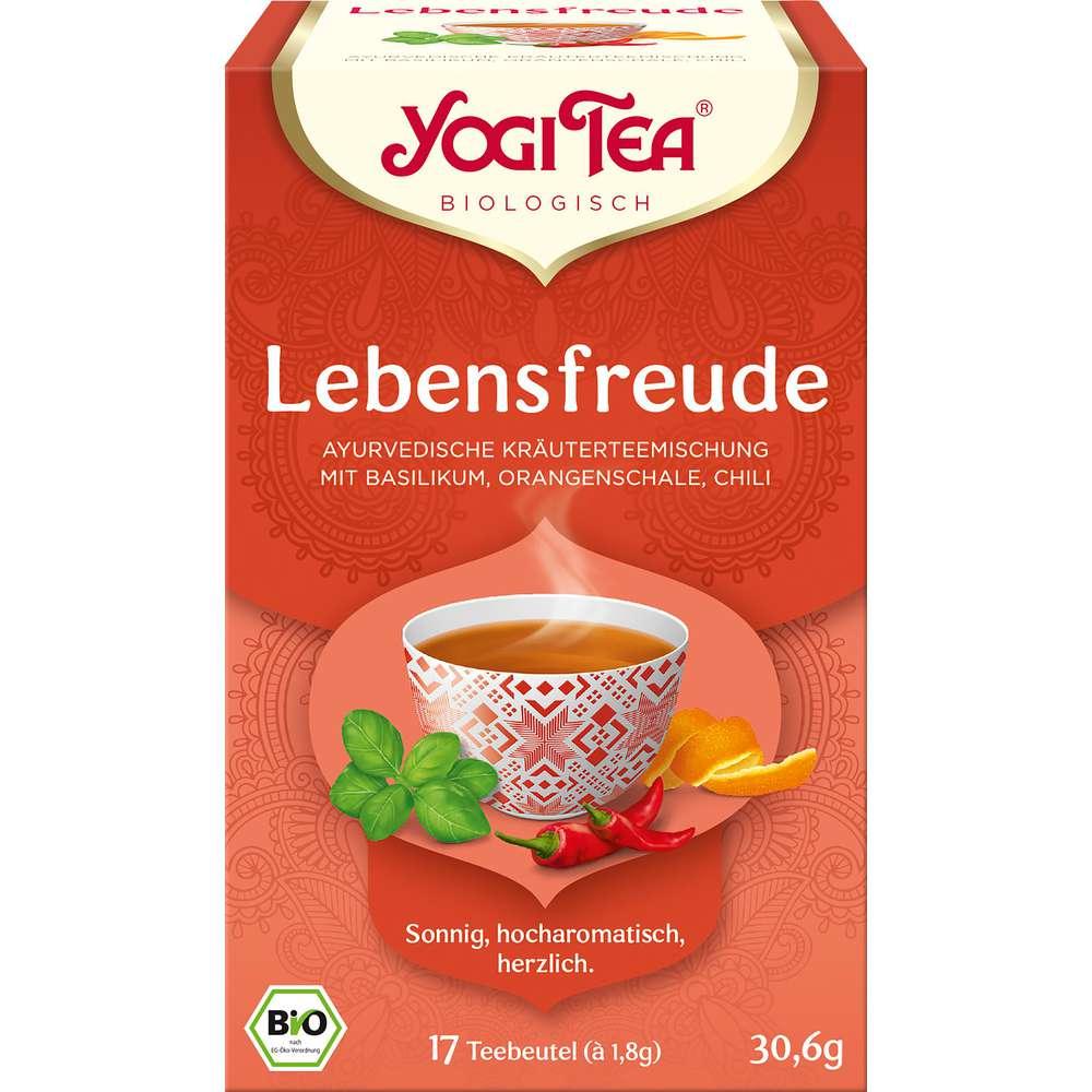 Organic herbal tea joy of life