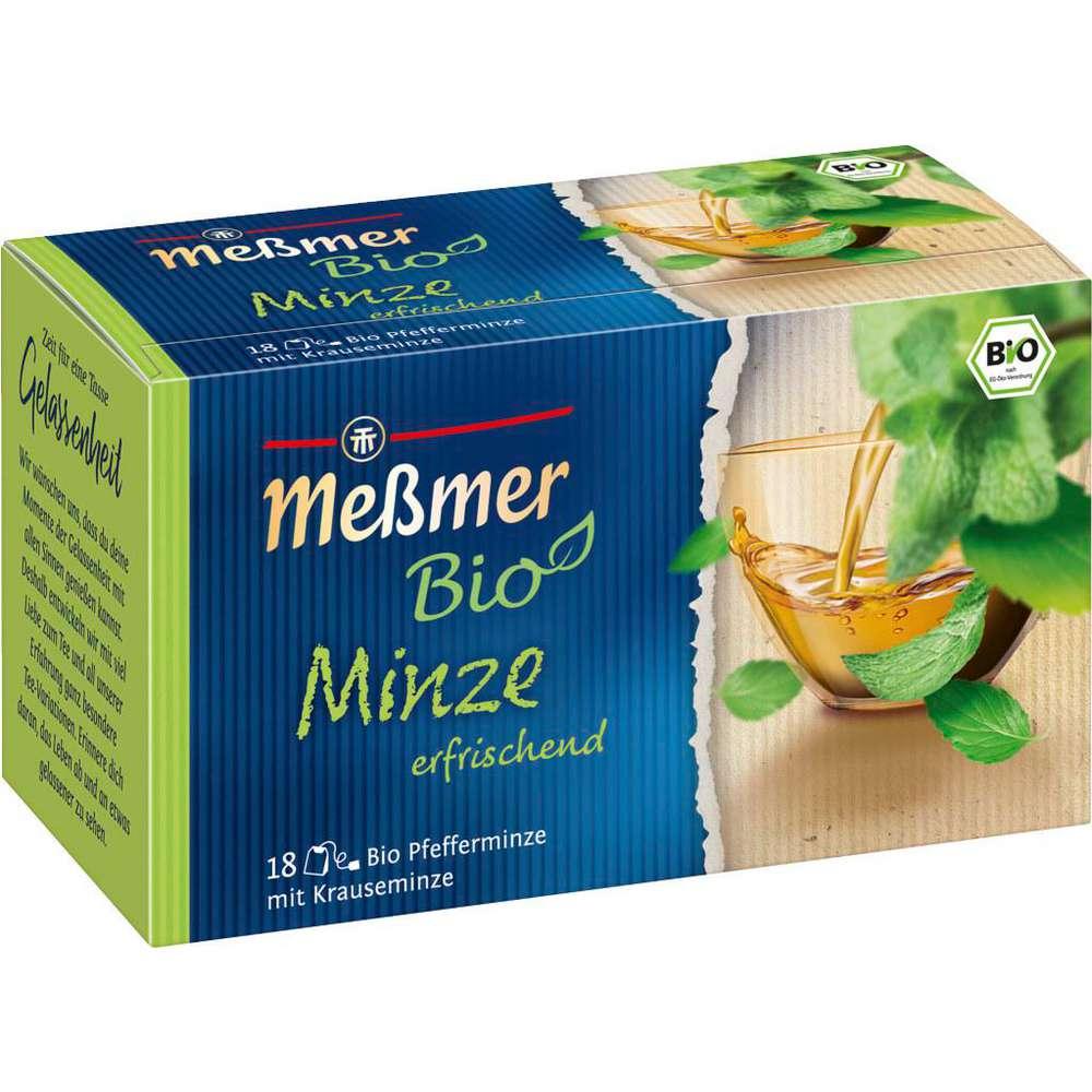 Organic herbal tea, refreshing mint
