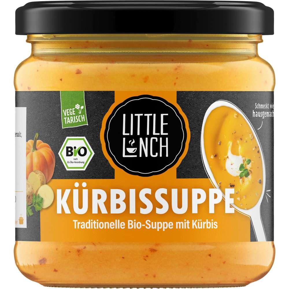 Organic pumpkin soup