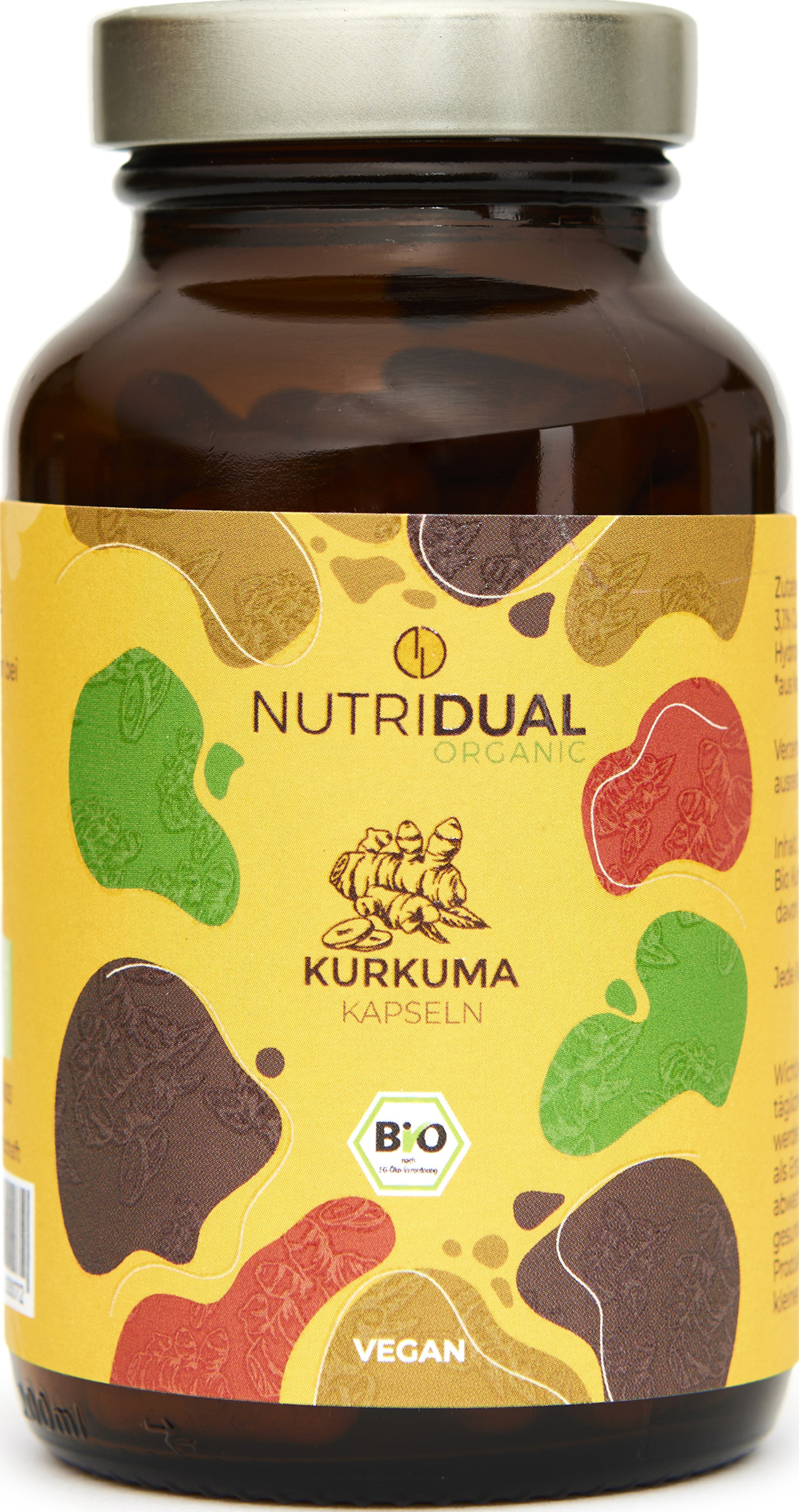 NutriDual Organic turmeric capsules