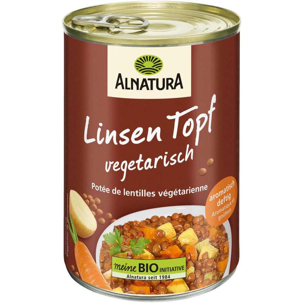 Organic lentil stew