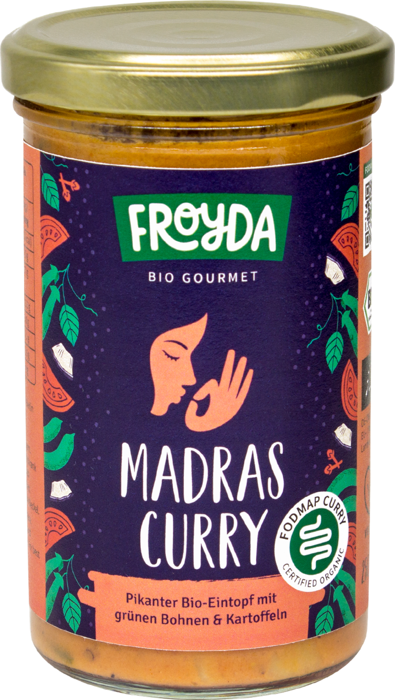 Froyda Organic Madras Curry Stew