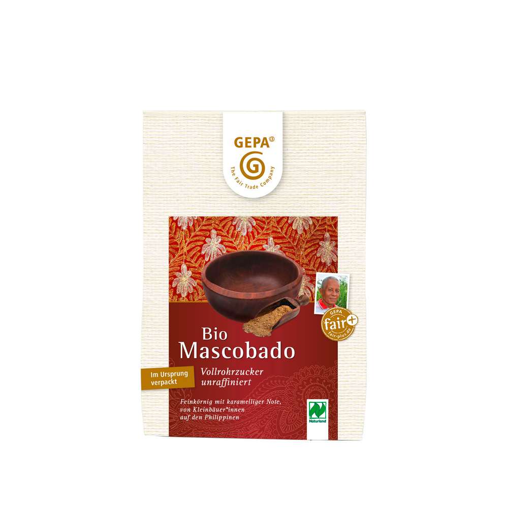 Organic Mascobado, unrefined whole cane sugar