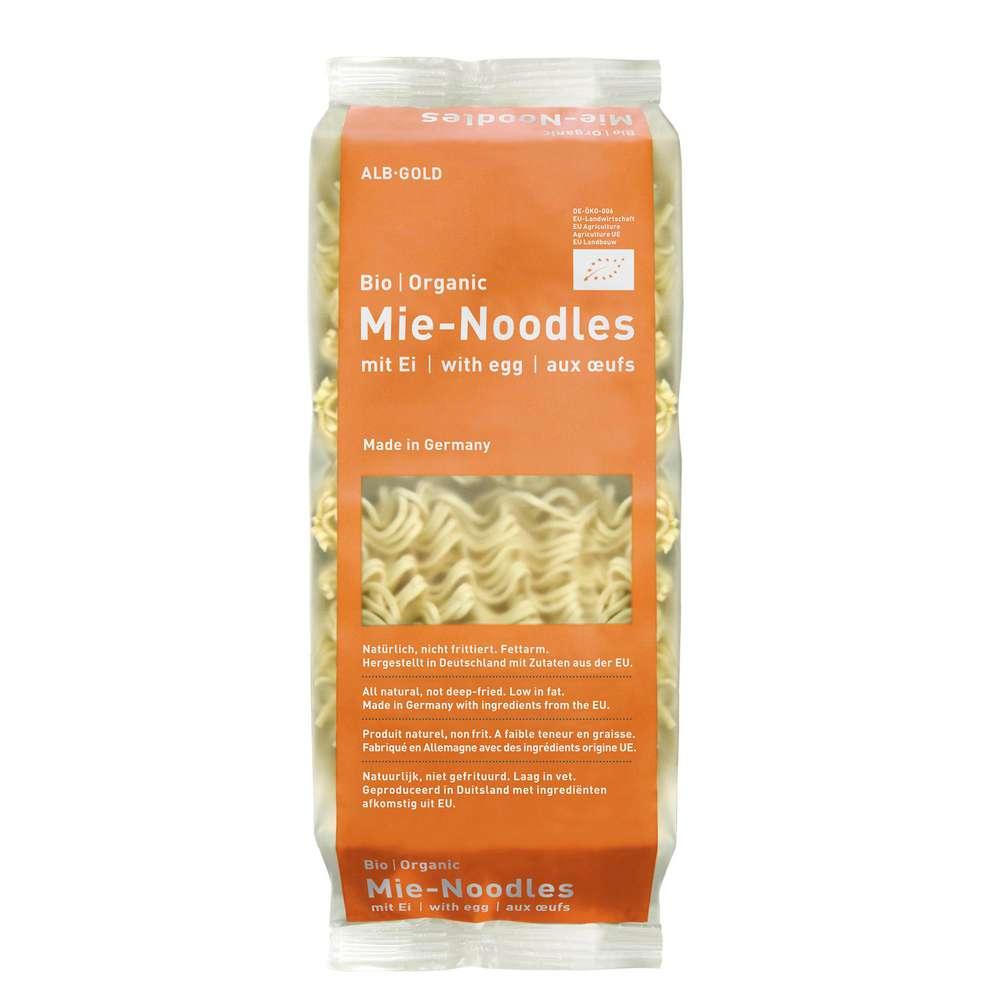 Organic Mie noodles with egg