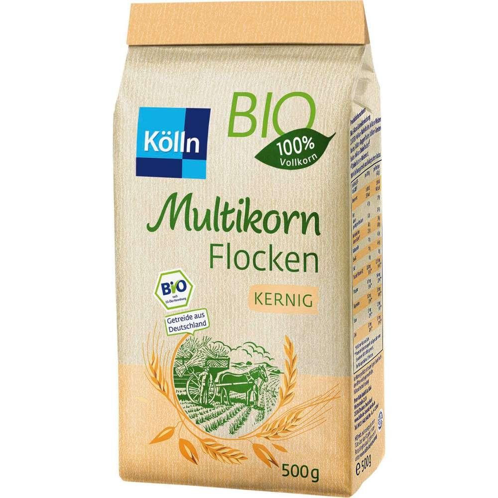 Organic multigrain flakes, crunchy