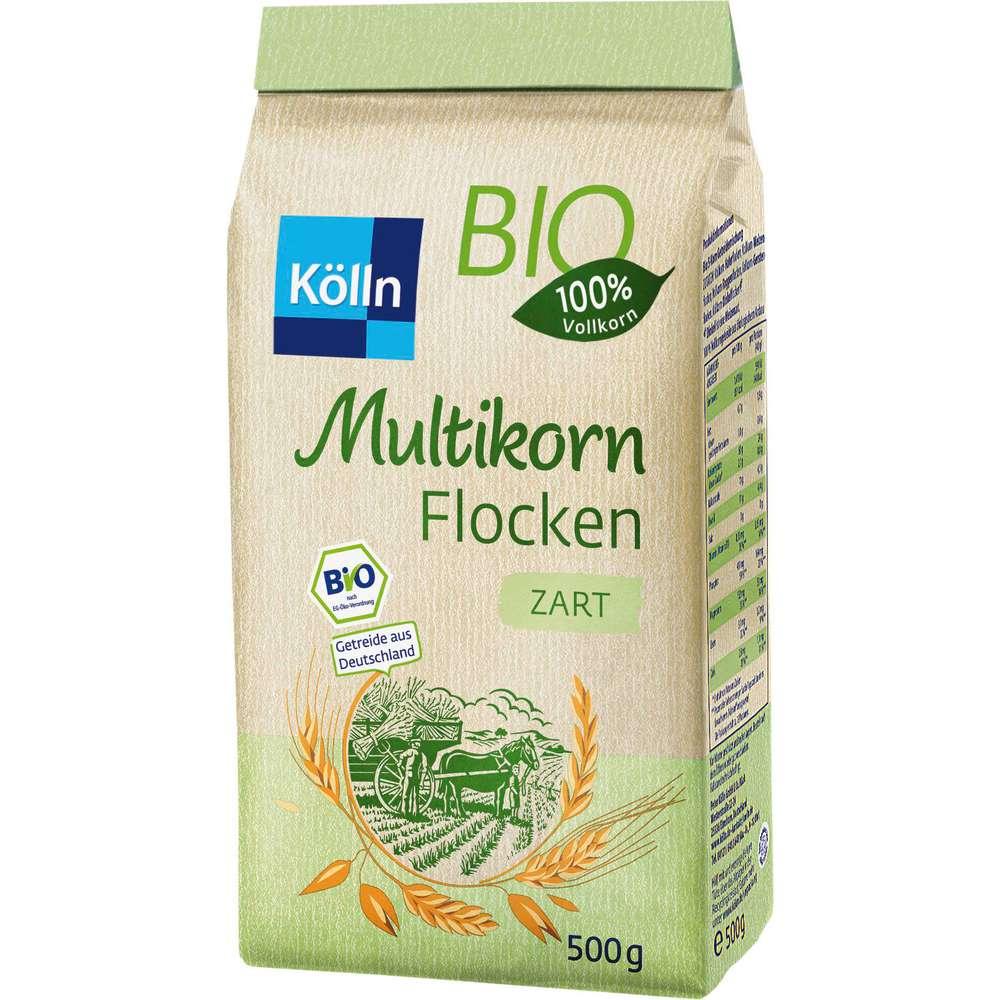 Organic multigrain flakes, tender