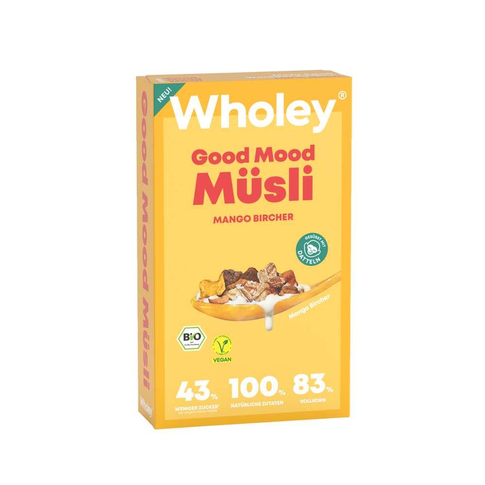 Organic Muesli Good Mood, Mango Bircher