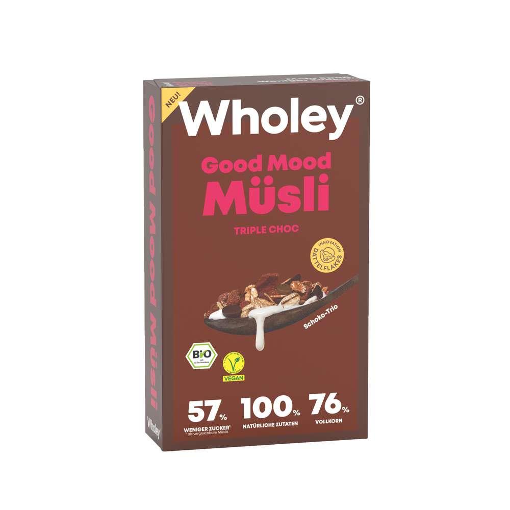 Organic muesli Good Mood, Triple Choc