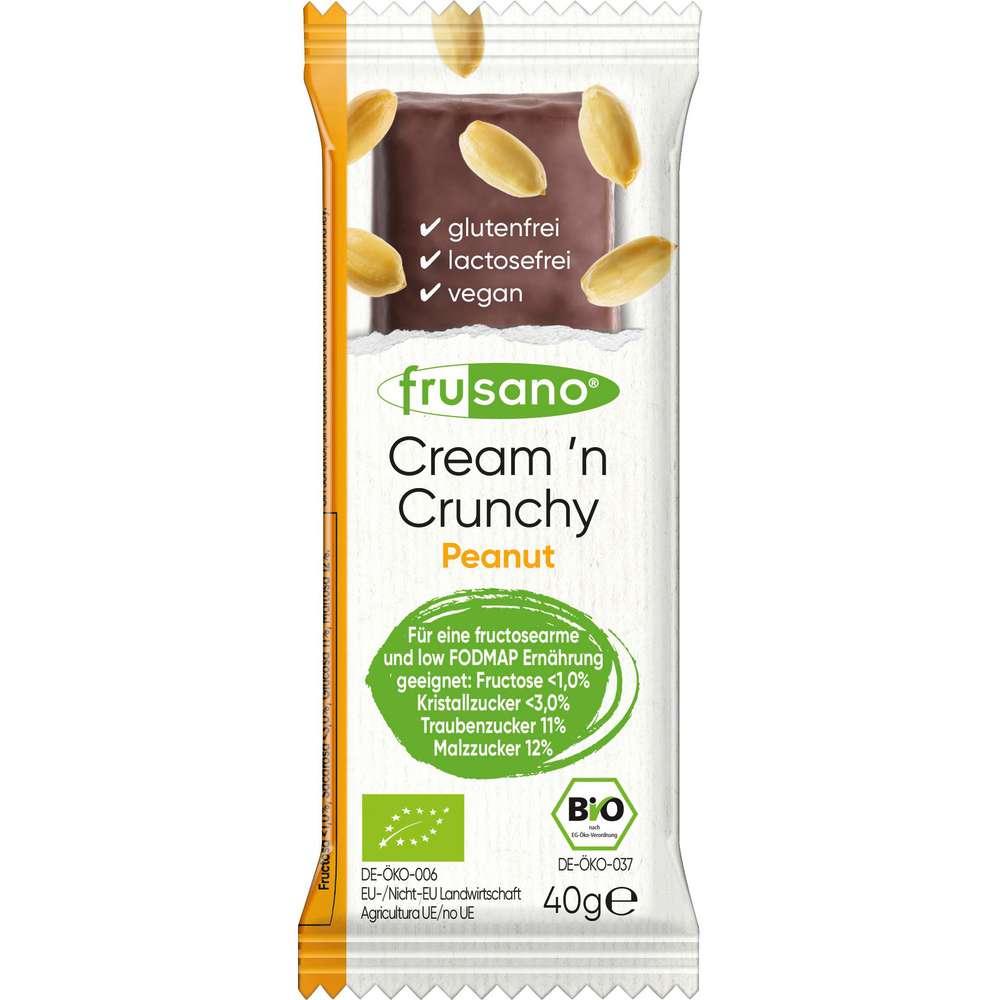Organic muesli bar, Cream n Crunchy/Peanut