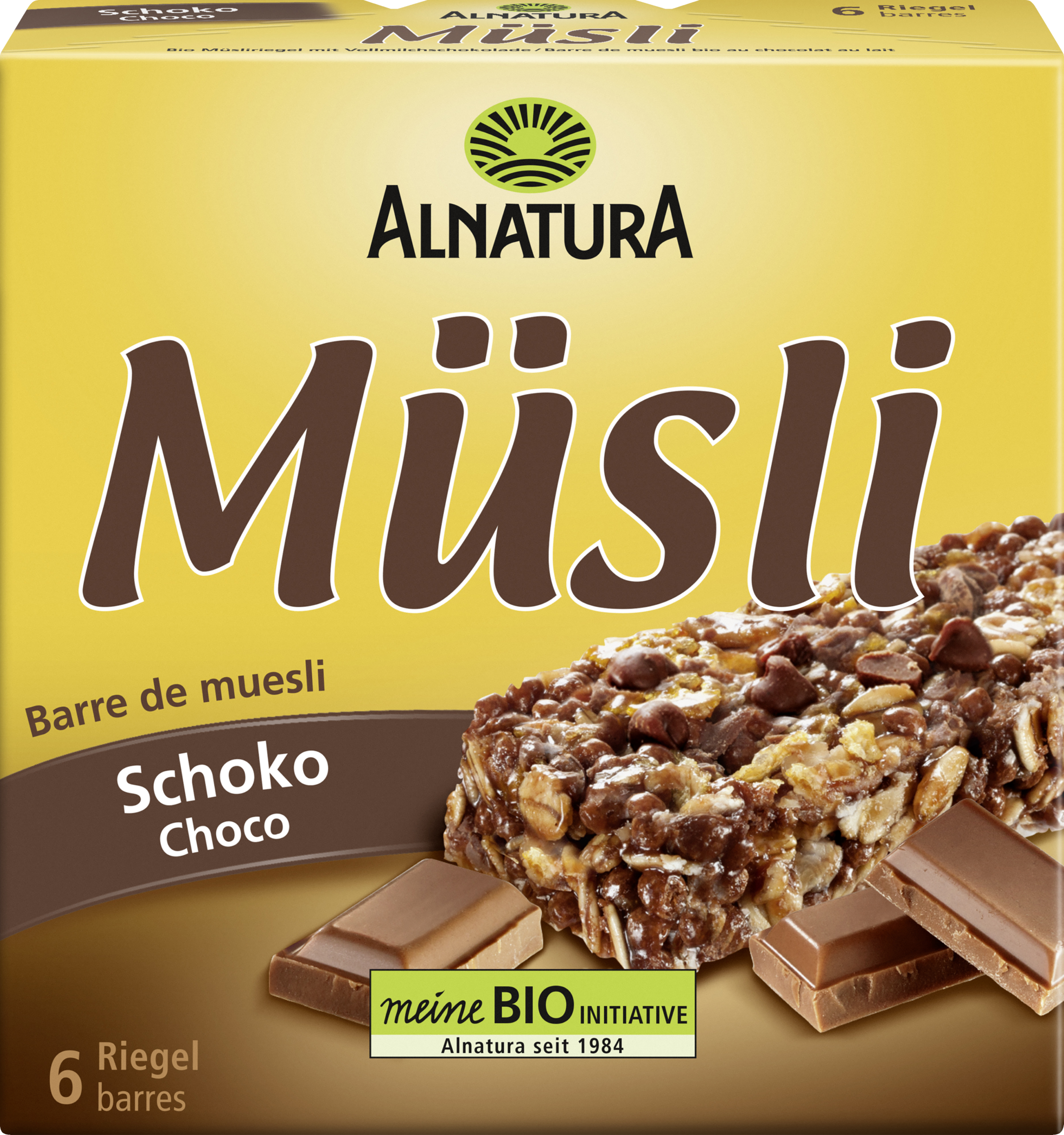 Bio cereal bar chocolate