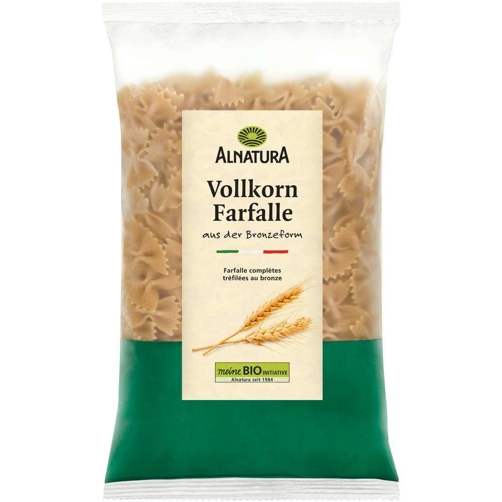 Organic pasta Farfalle whole grain