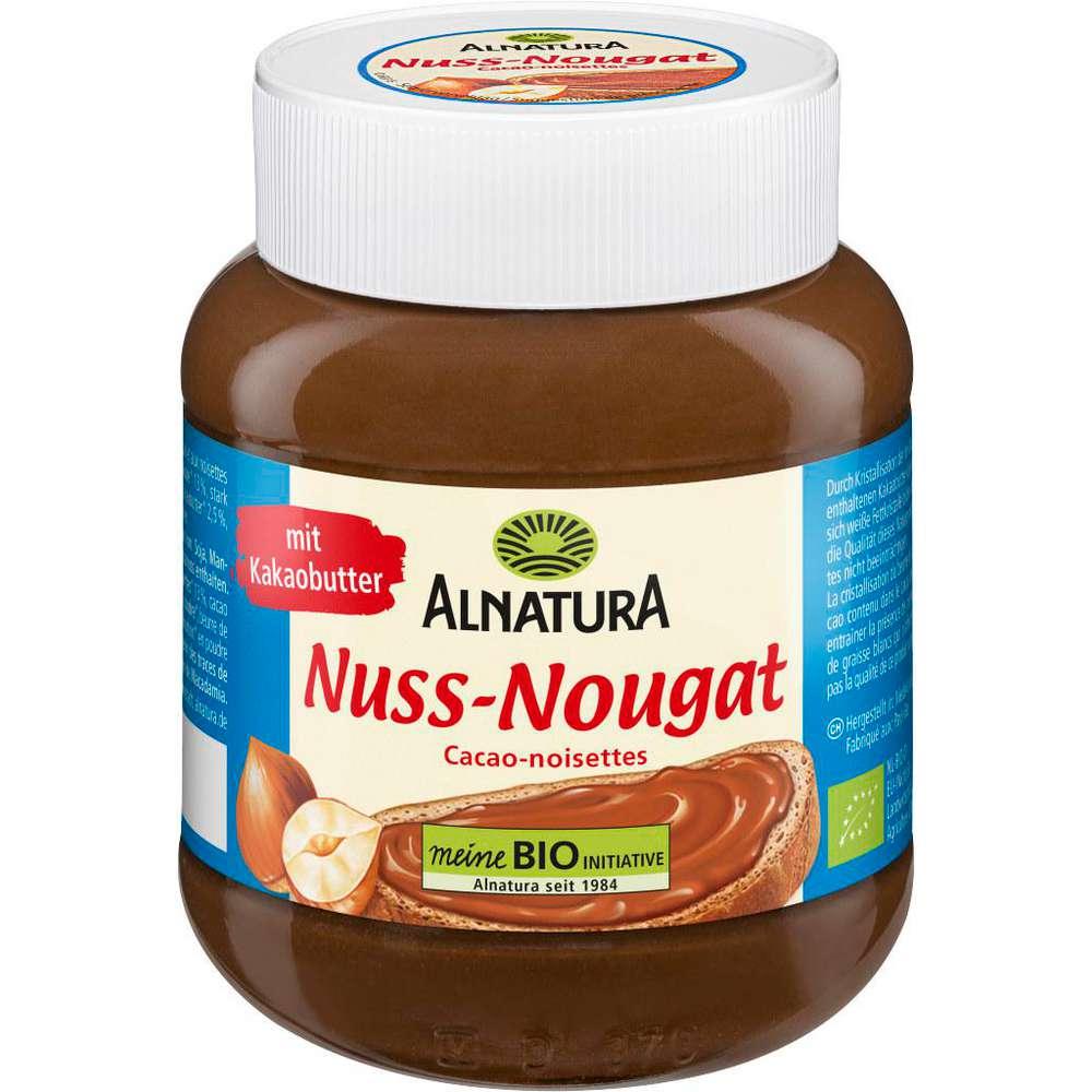 Organic nut-nougat cream