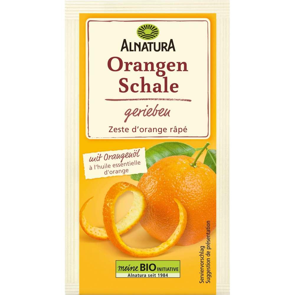 Organic orange peel, grated