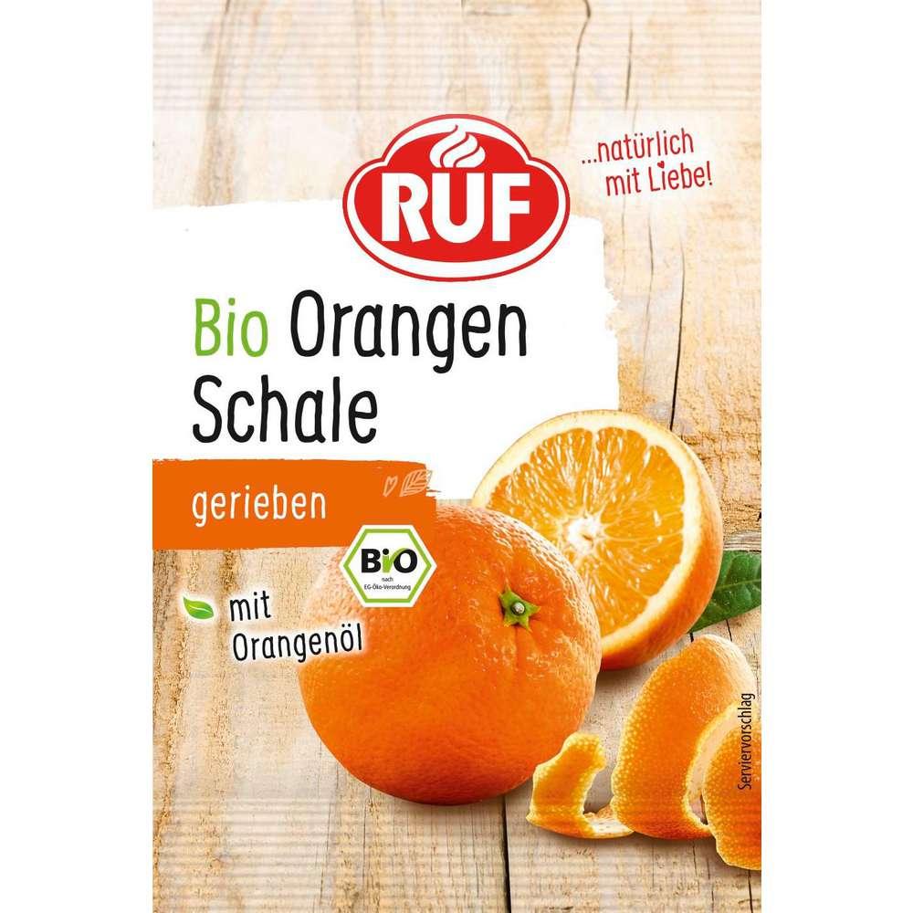 Organic orange peel, grated