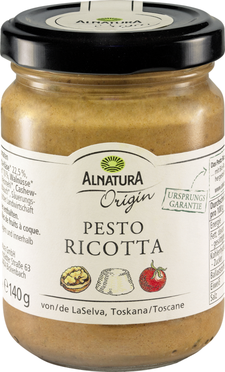 Bio Origin Pesto Ricotta