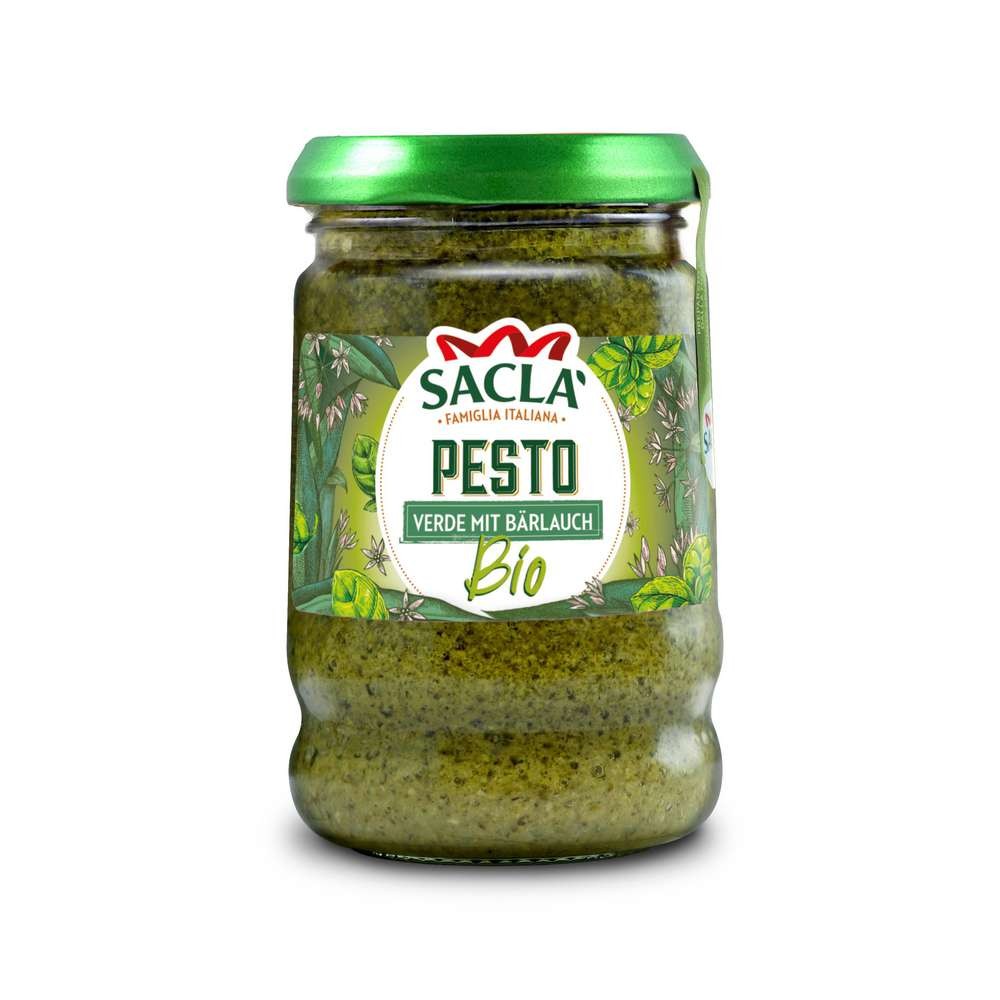 Organic Pesto Verde with Wild Garlic