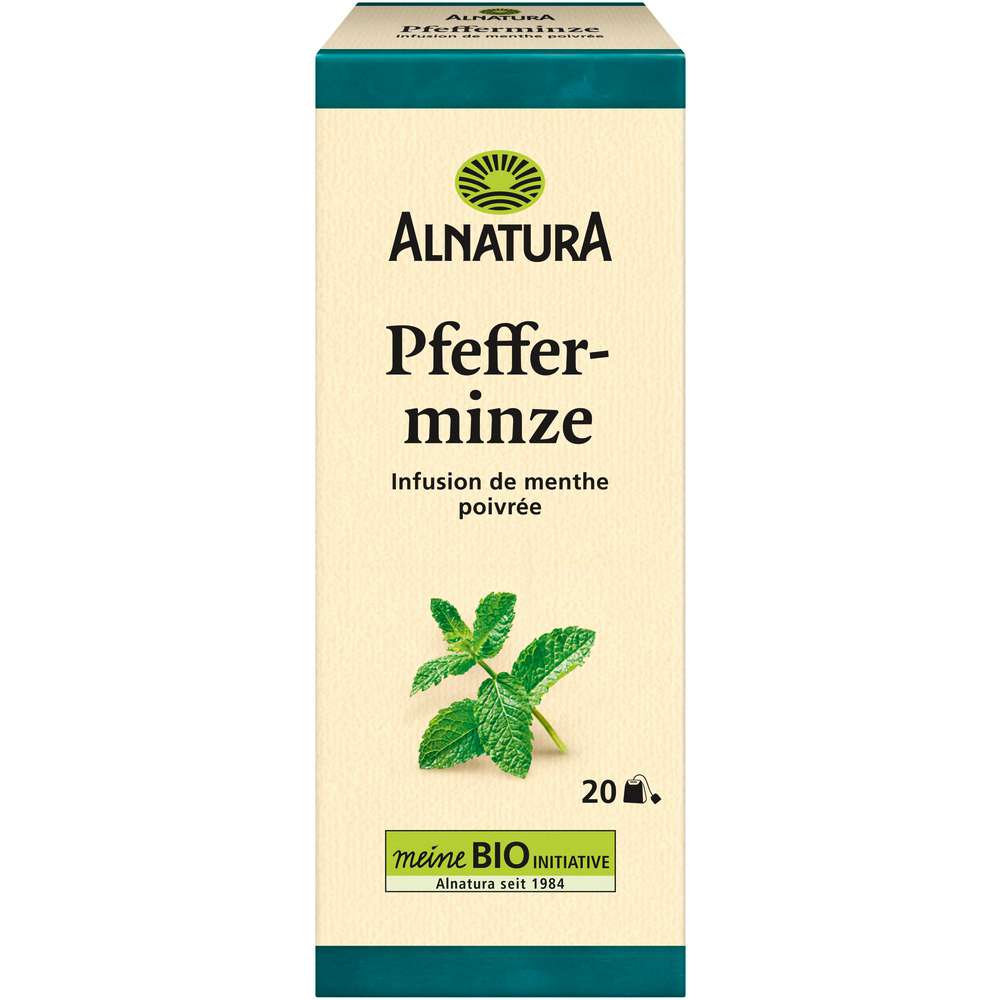 Organic peppermint tea