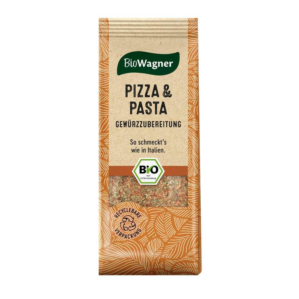 Organic pizza pasta seasoning preparation