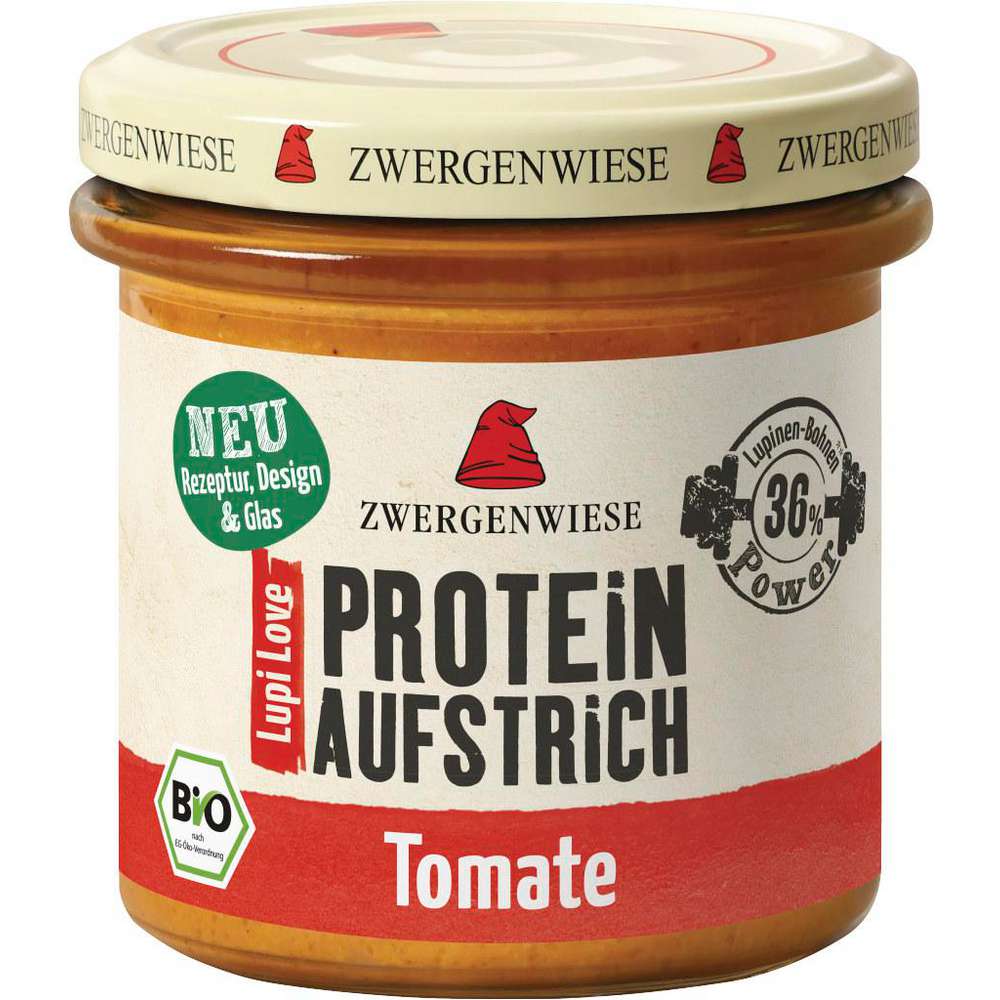 Organic protein spread LupiLove, tomato