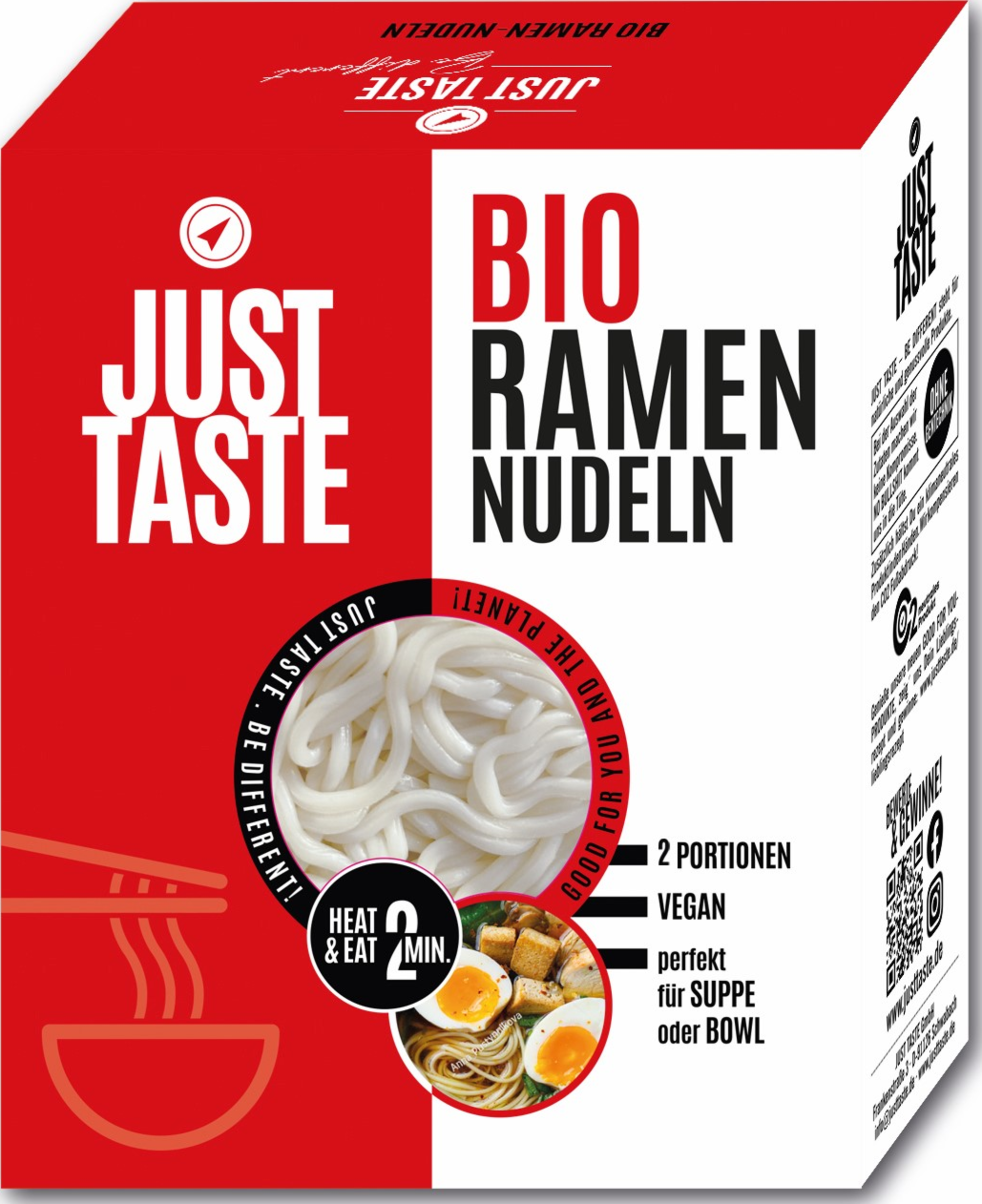 Just Taste Organic ramen noodles